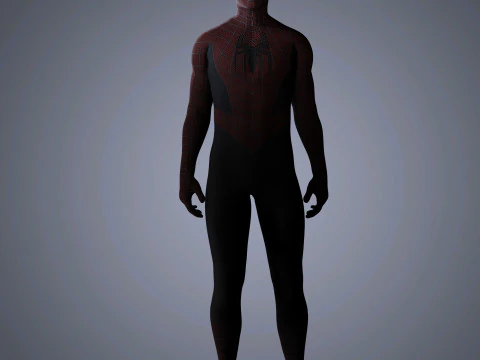 Spider-Man Character 3D Model