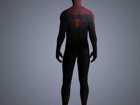 Spider-Man Character 3D Model