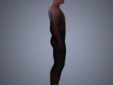 Spider-Man Character 3D Model