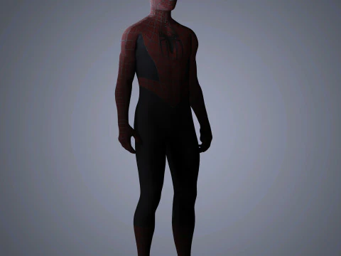Spider-Man Character 3D Model