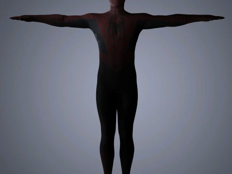Spider-Man Character 3D Model