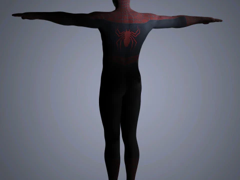 Spider-Man Character 3D Model