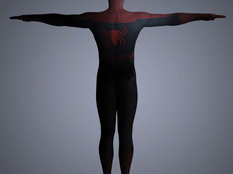 Spider-Man Character 3D Model