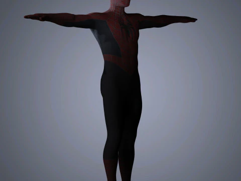 Spider-Man Character 3D Model