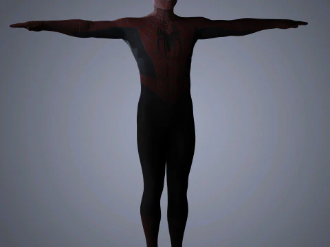 Spider-Man Character 3D Model