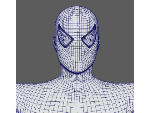 Spider-Man Character 3D-Modell
