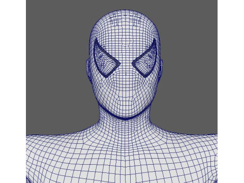 Spider-Man Character 3D Model