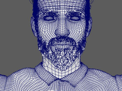 Cartoon Male Character Ready for Game and Animation 3D Model