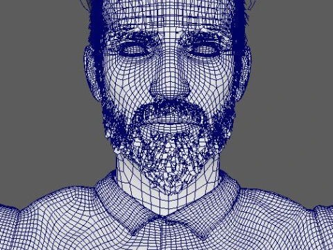 Cartoon Male Character Ready for Game and Animation 3D Model