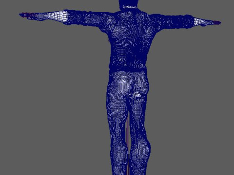 Cartoon Male Character Ready for Game and Animation 3D Model