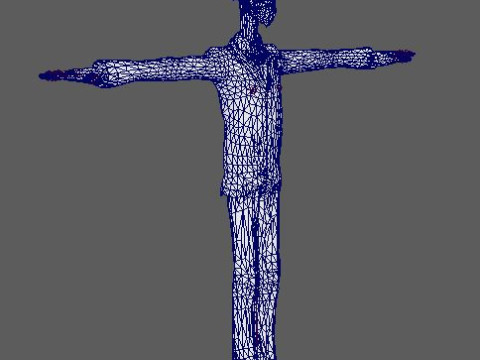 Cartoon Abraham Lincoln Character Ready for Game and Animation Model 3D