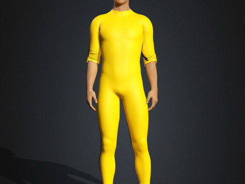 Bruce Lee Character 3D Model