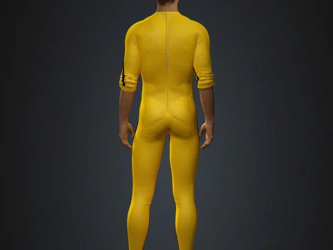 Bruce Lee Character 3D Model