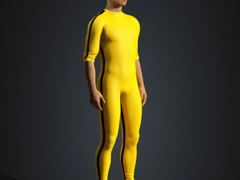 Bruce Lee Character 3D Model