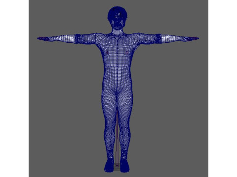 Bruce Lee Character 3D Model