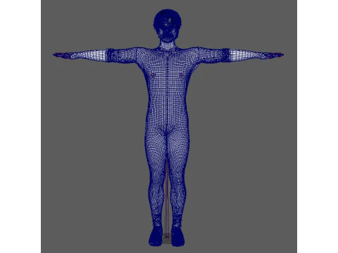 Bruce Lee Character 3D Model