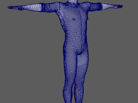 Bruce Lee Character 3D Model