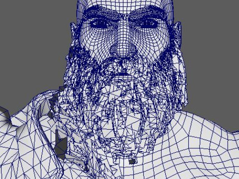 Kratos Character Modelo 3D