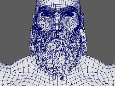 Kratos Character Modelo 3D