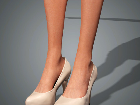 Hailey Bieber Character Low-poly 3Dモデル
