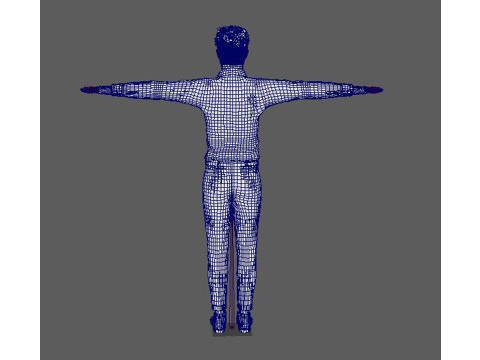 Elon Musk - Hyper Realistic Low-poly 3D Model