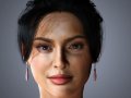 Kylie Jenner Character Low-poly 3D 모델