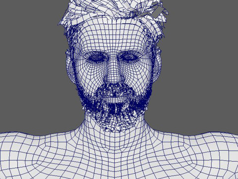 Lionel Messi Character Low-poly Modelo 3D