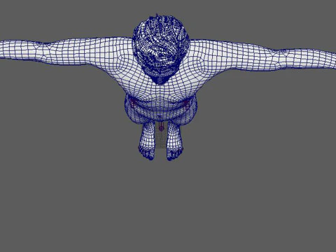 Leonardo DiCaprio Low-poly 3D Model