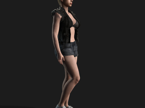 Billie Eilish - Hyper Realistic 3Dモデル