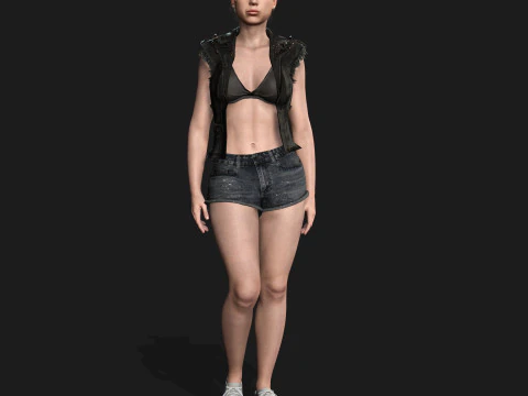 Billie Eilish - Hyper Realistic 3D Model