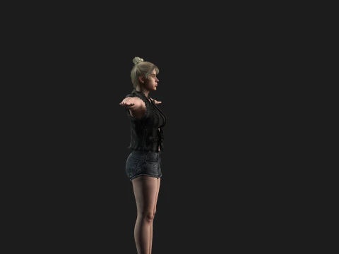 Billie Eilish - Hyper Realistic 3D Model