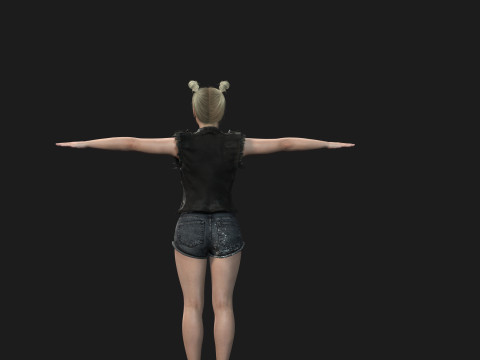 Billie Eilish - Hyper Realistic 3Dモデル