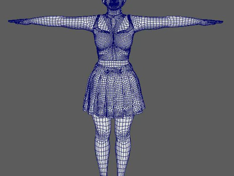 Billie Eilish - Hyper Realistic Low-poly 3D Model