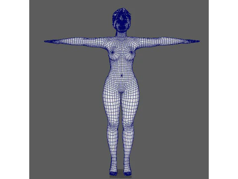 Billie Eilish - Hyper Realistic Low-poly 3D Model