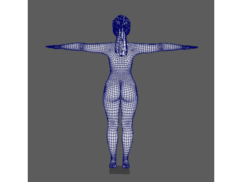Billie Eilish - Hyper Realistic Low-poly 3D Модель