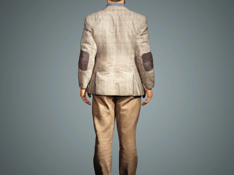 David Harbour Character Modelo 3D