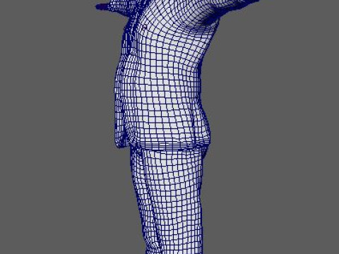 David Harbour Character Modelo 3D