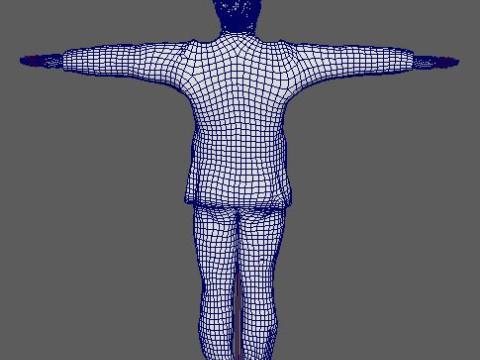 David Harbour Character Modelo 3D