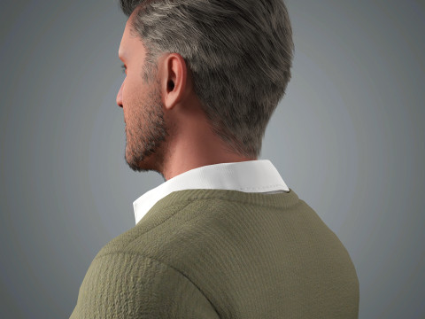 Nikolaj Coster-Waldau Character 3D Model