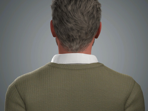 Nikolaj Coster-Waldau Character 3D Model
