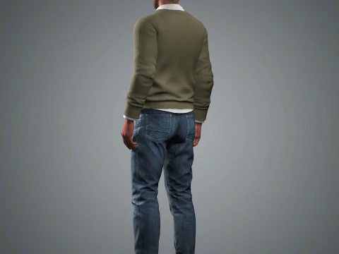 Nikolaj Coster-Waldau Character 3D Model