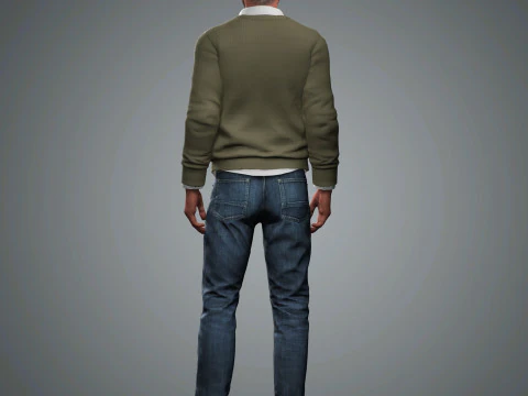 Nikolaj Coster-Waldau Character 3D Model