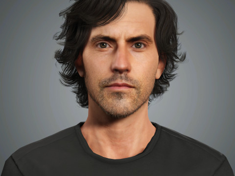 Milo Ventimiglia Character Modelo 3D