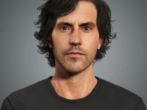 Milo Ventimiglia Karakteri 3D Model