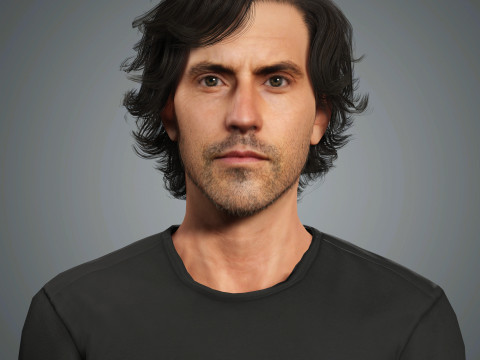 Milo Ventimiglia Character 3D Model