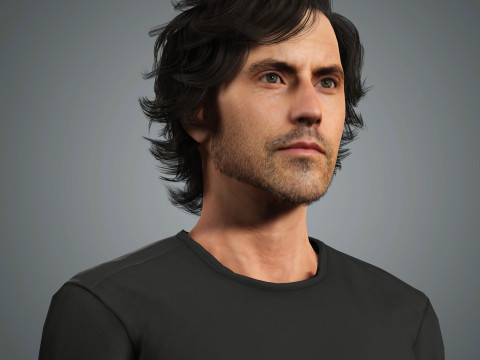 Milo Ventimiglia Character 3D Model