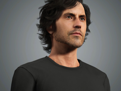 Milo Ventimiglia Character 3D Model