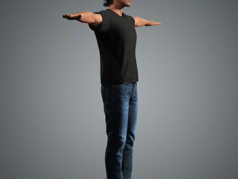 Milo Ventimiglia Character 3D Model