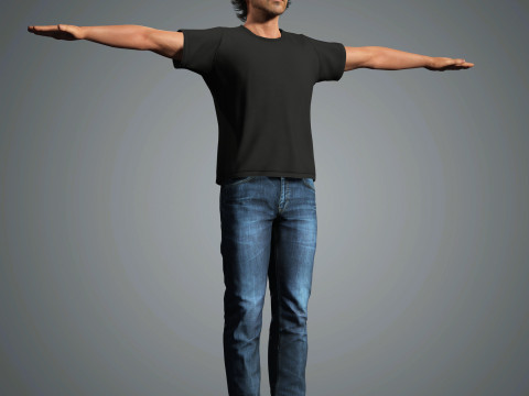 Milo Ventimiglia Character 3D Model