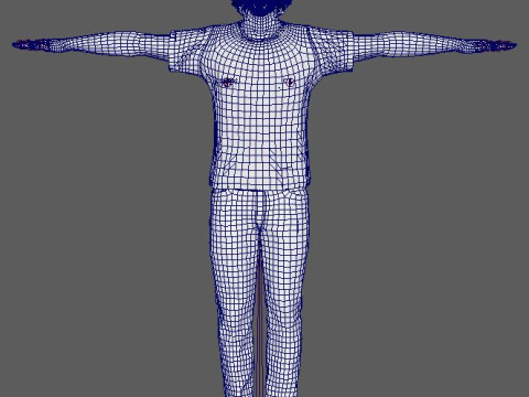 Milo Ventimiglia Character 3D Model